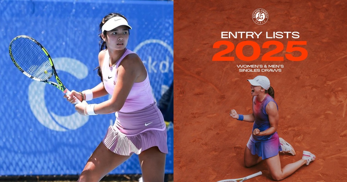 Alex Eala To Make Her French Open Debut After Making It To Main Entry alex-eala-to-make-her-french-open-debut-after-making-it-to-main-entry